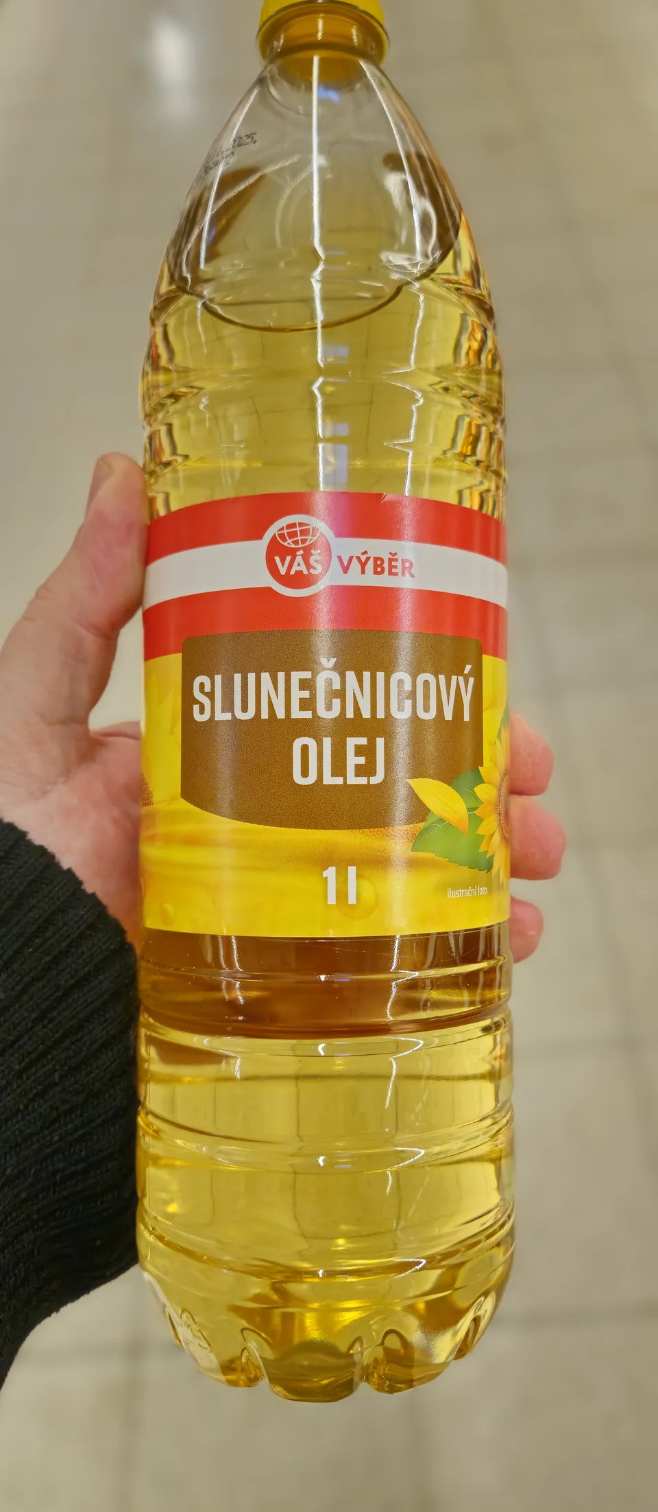 Slunečnicový olej Váš výběr