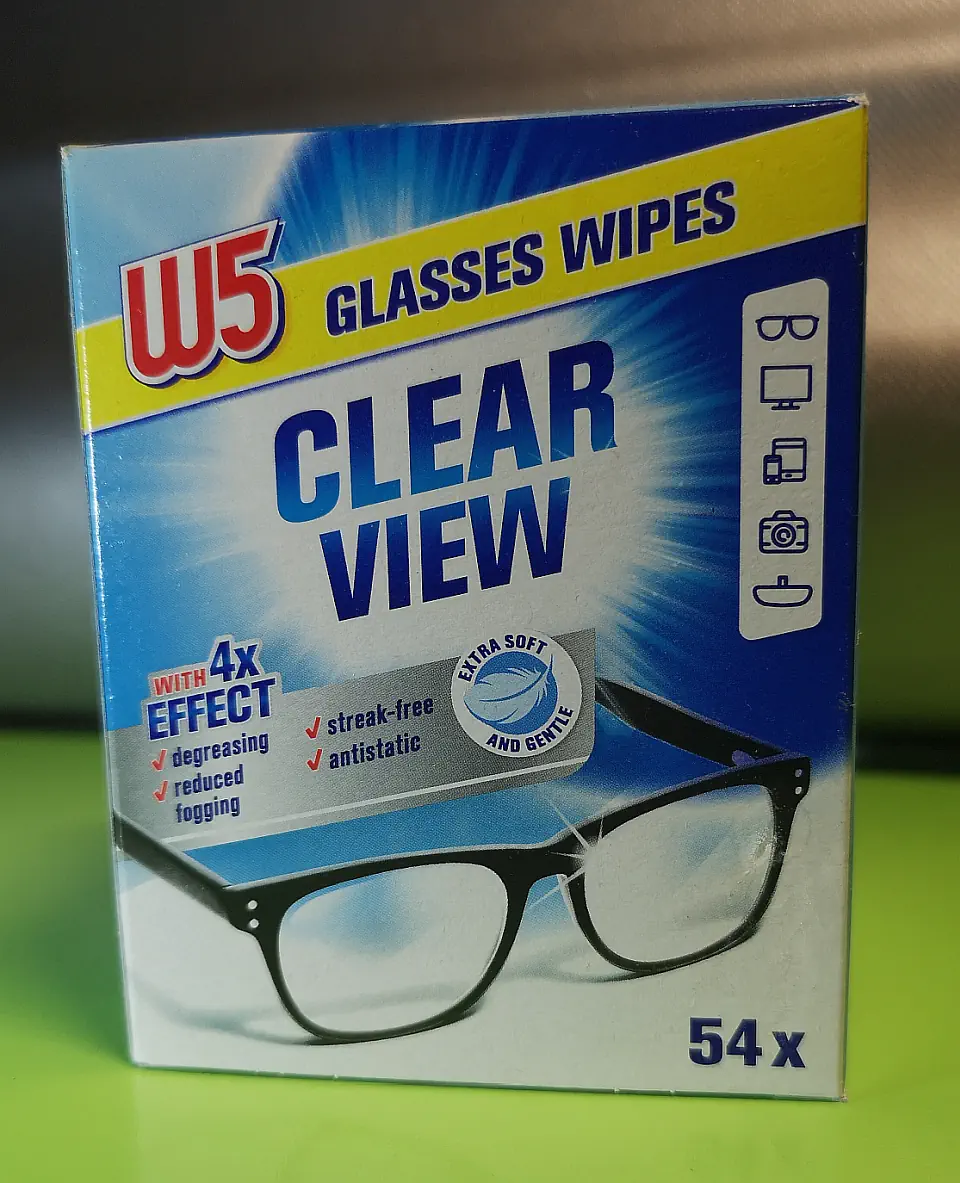 W5 Glasses Wipes