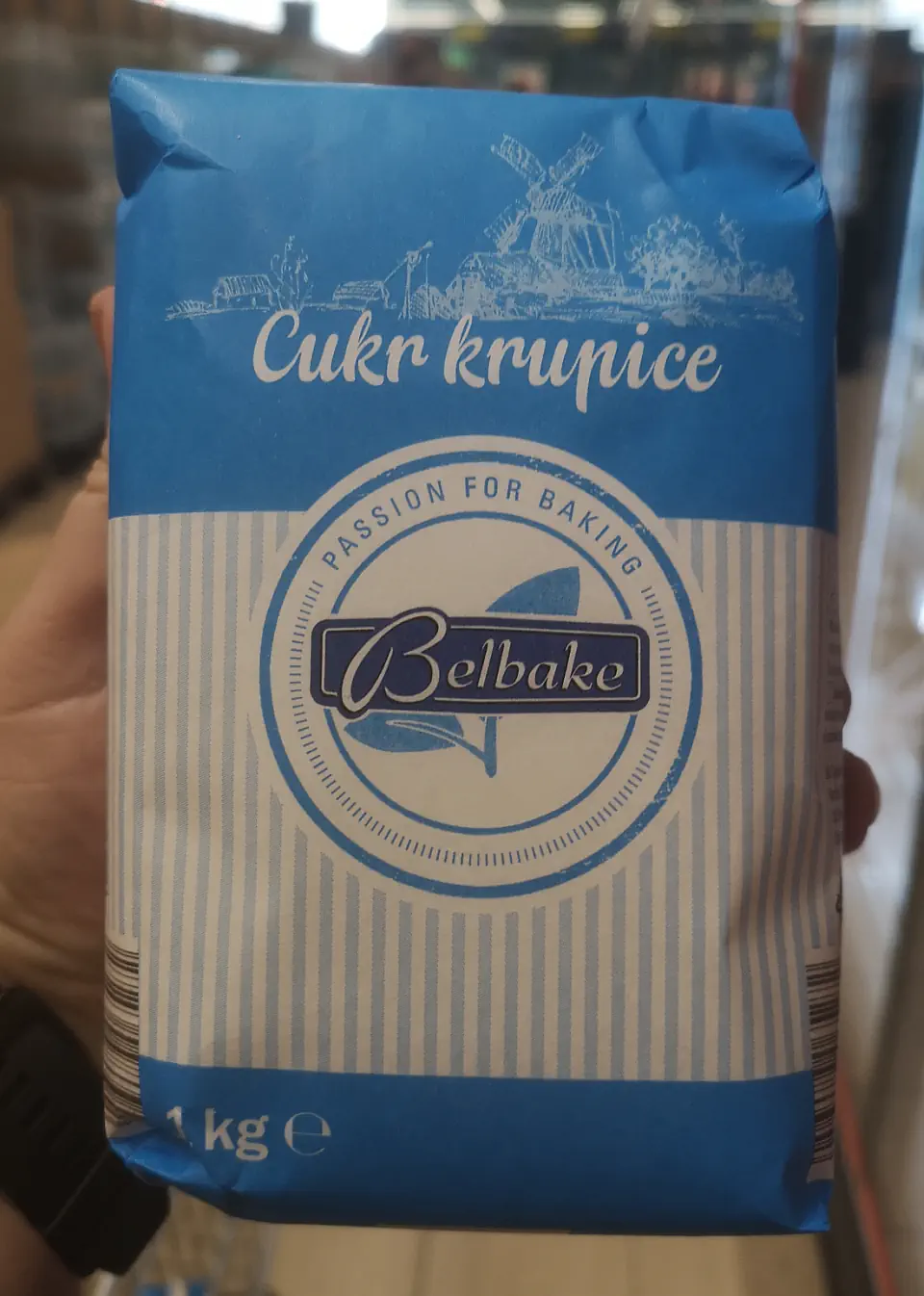 Cukr krupice Belbake