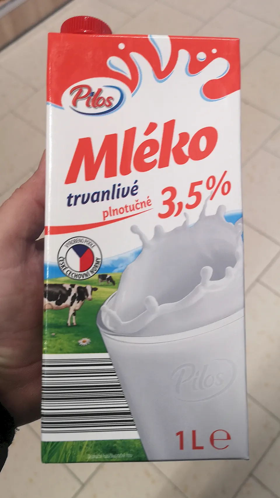 Pilos Mléko plnotučné