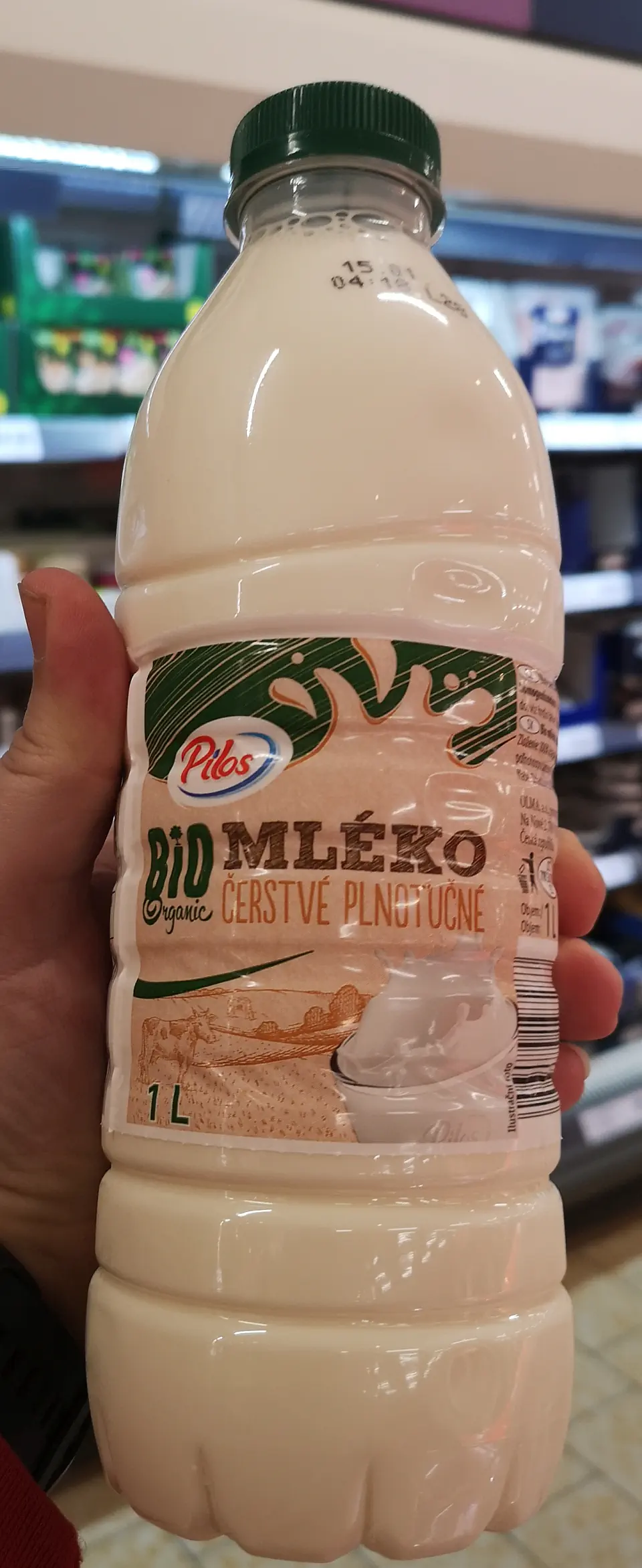 Bio mléko plnotučné