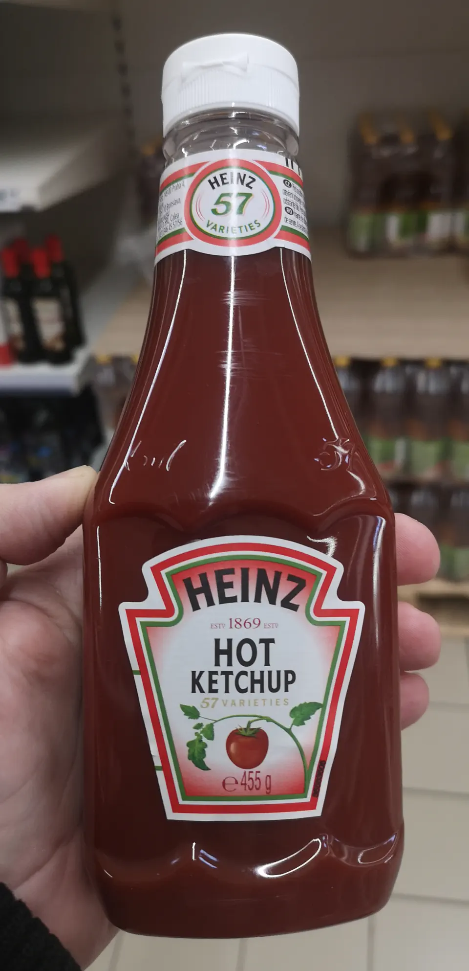 Heinz Rajčatový kečup ostrý
