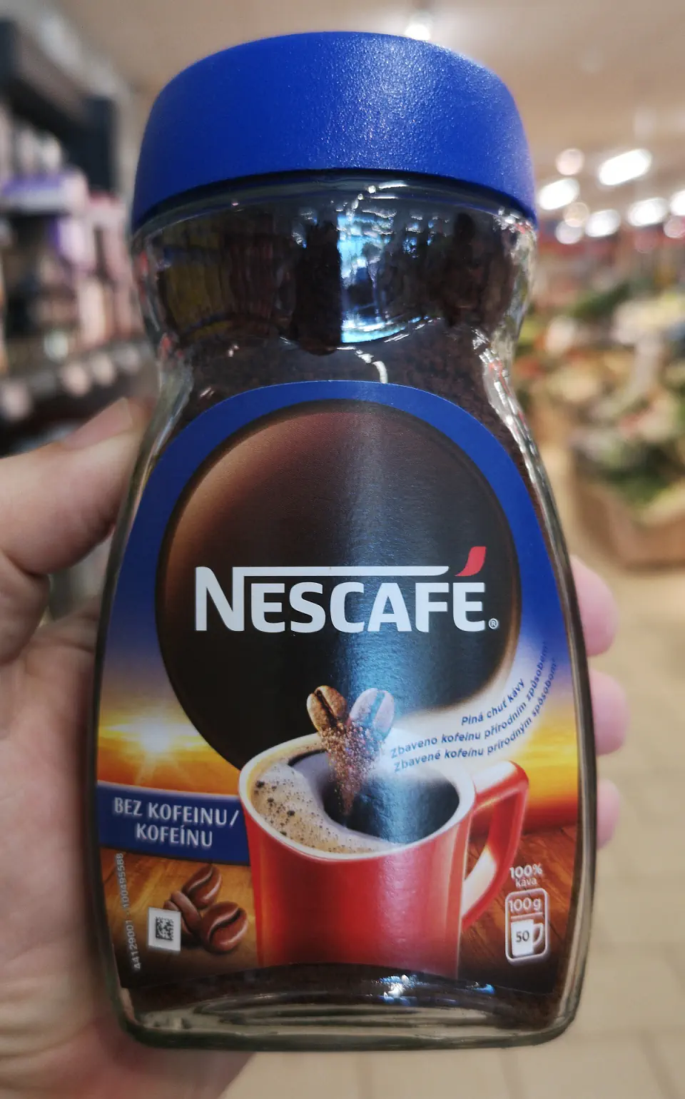 Nescafé Classic bez kofeinu