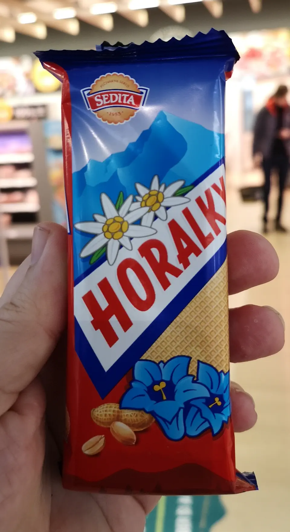 Horalky s arašídovou náplní