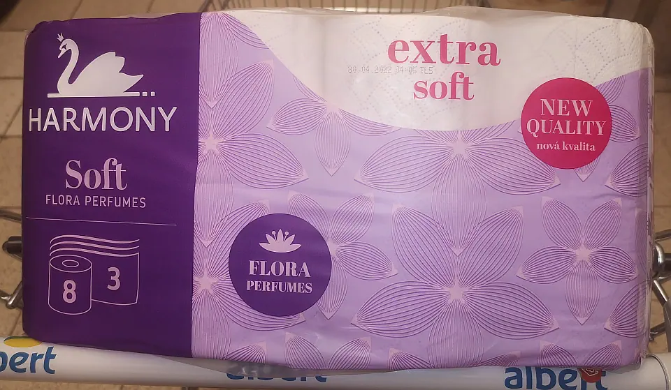 Papír toaletní Harmony Flora Soft