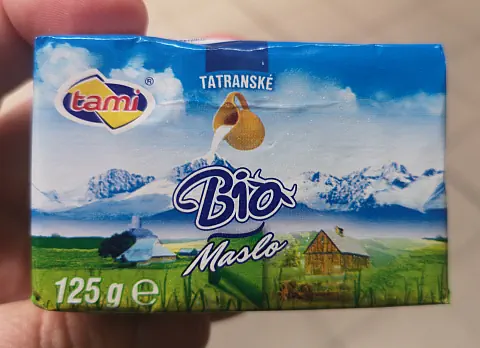 Tatranské bio máslo