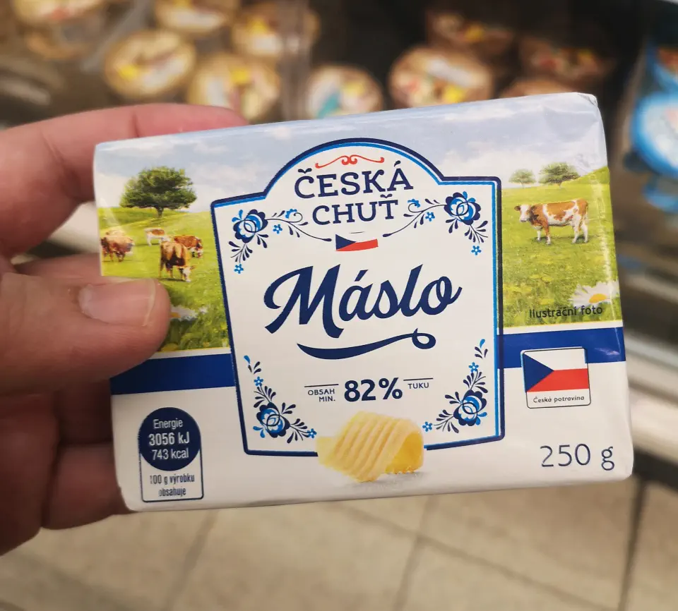 Máslo - česká chuť