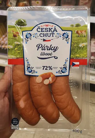 Česká chuť Párky libové