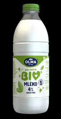 Bio mléko 4% Olma
