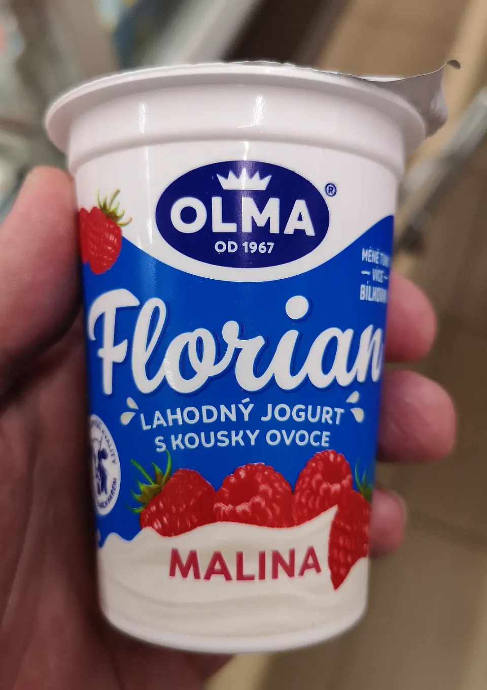 Florian jogurt malinový