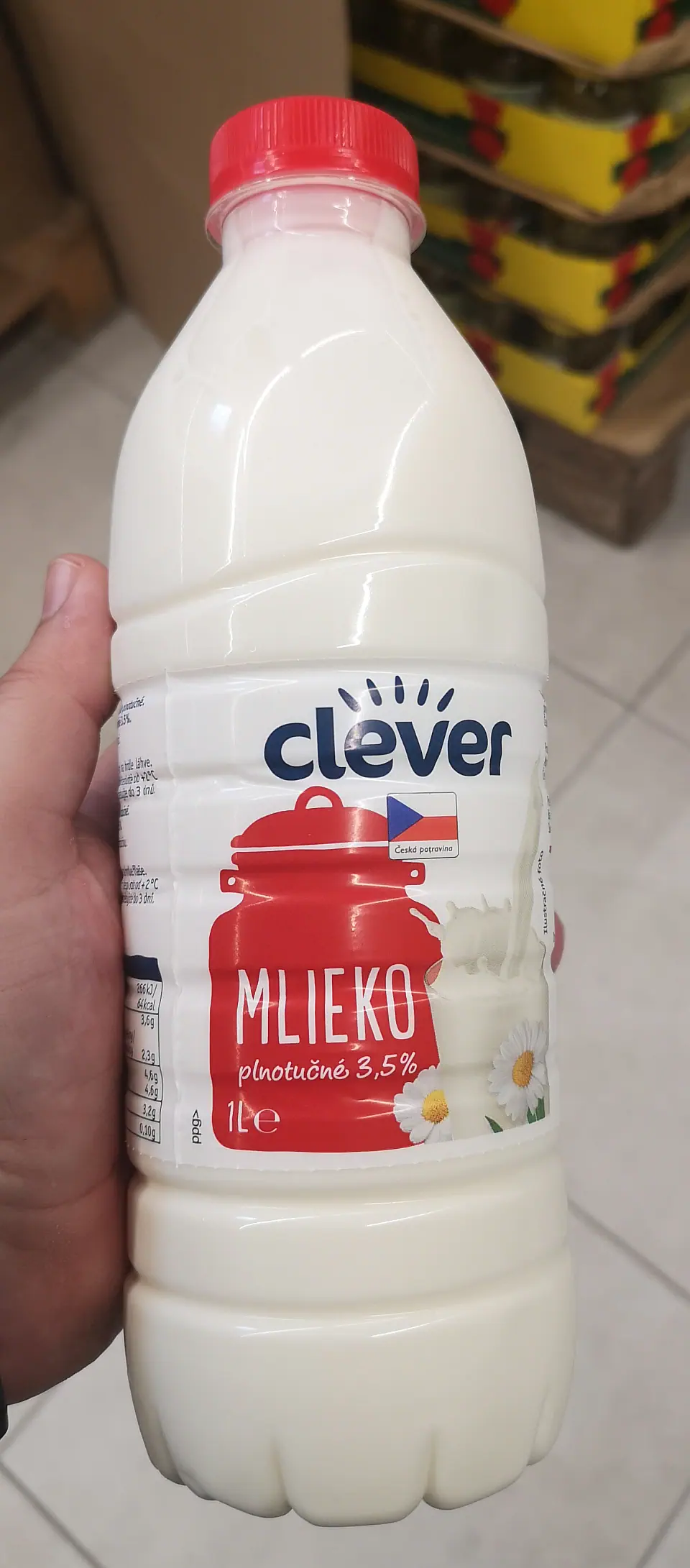 Clever mléko plnotučné