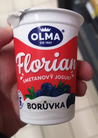 Jogurt Florian borůvka