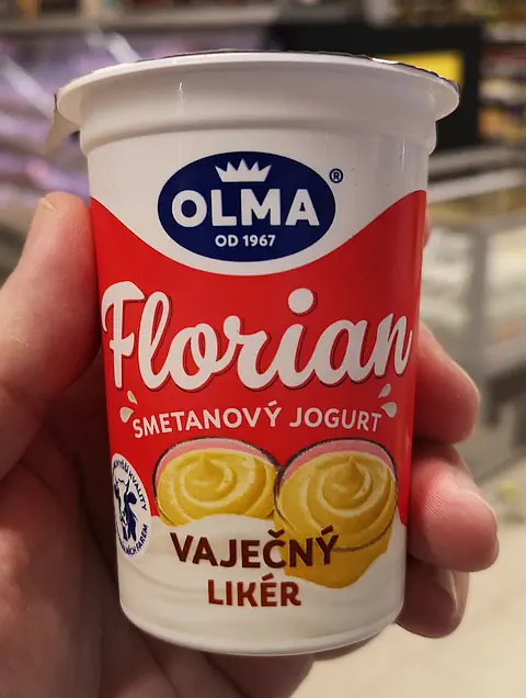 Florian Smetanový jogurt vaječný likér