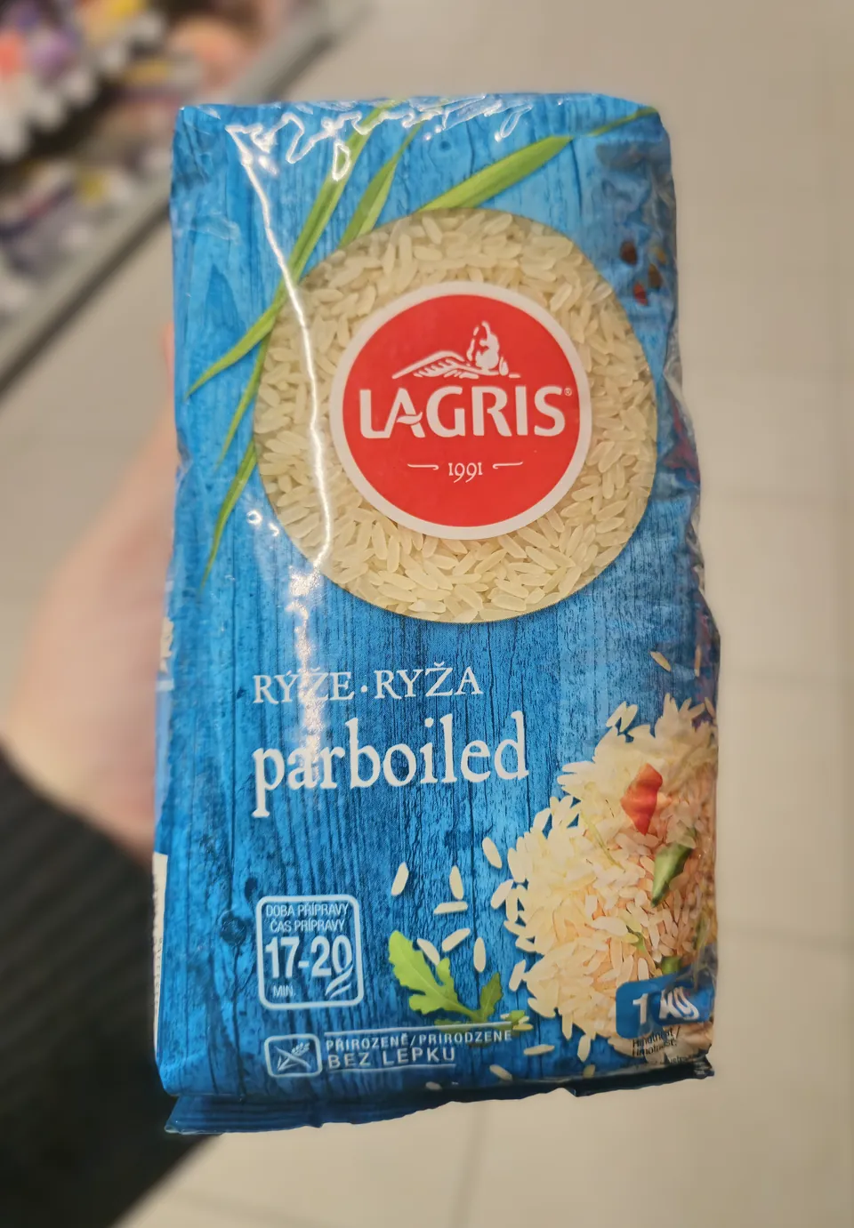 LAGRIS Rýže dlouhozrnná parboiled