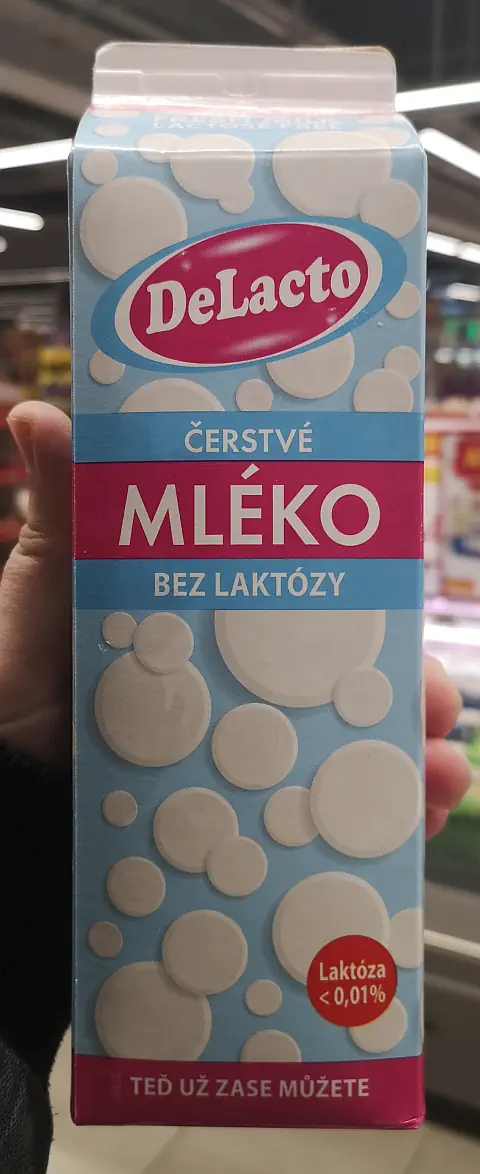Čerstvé mléko DeLacto