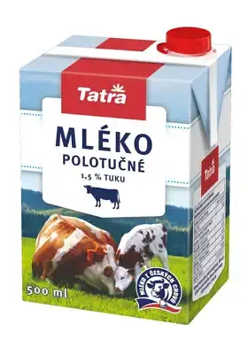 Tatra Mléko Polotučné 1,5%