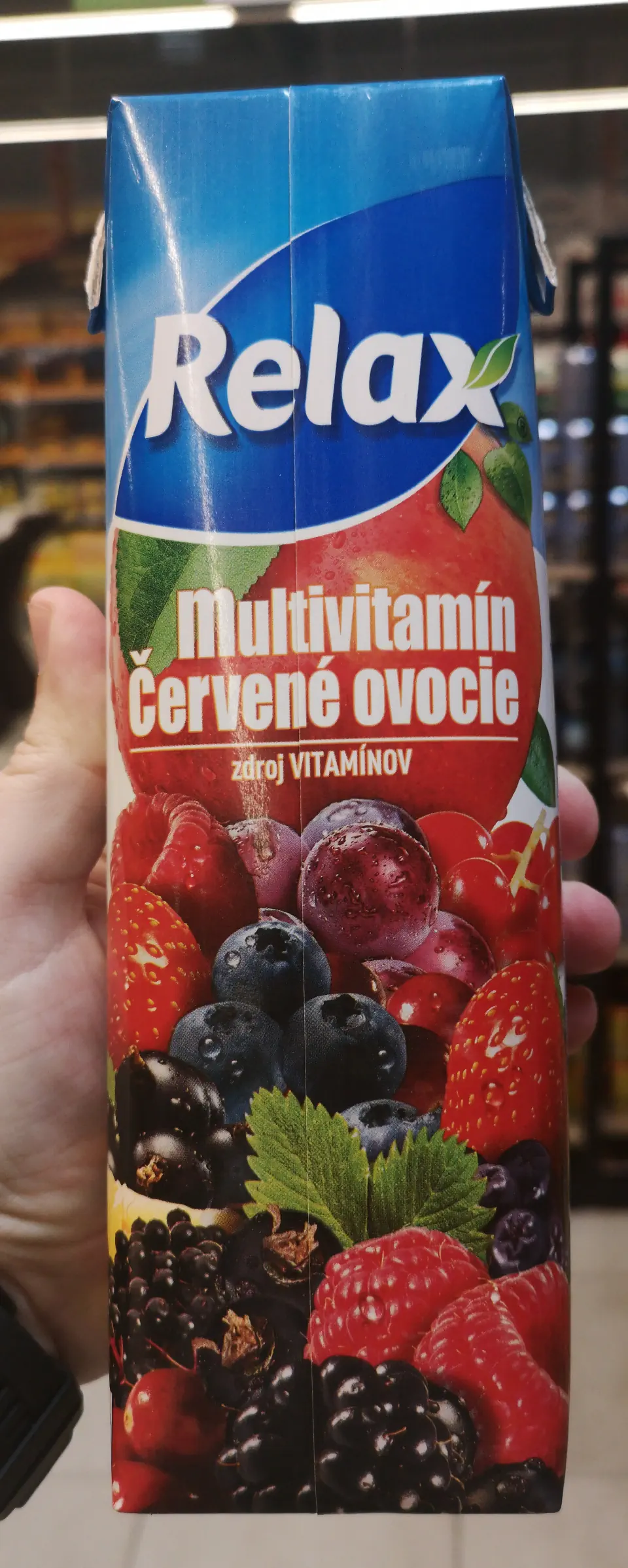 Relax Multivitamin červené ovoce