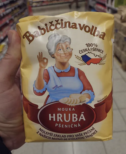 Mouka hrubá Babiččina volba