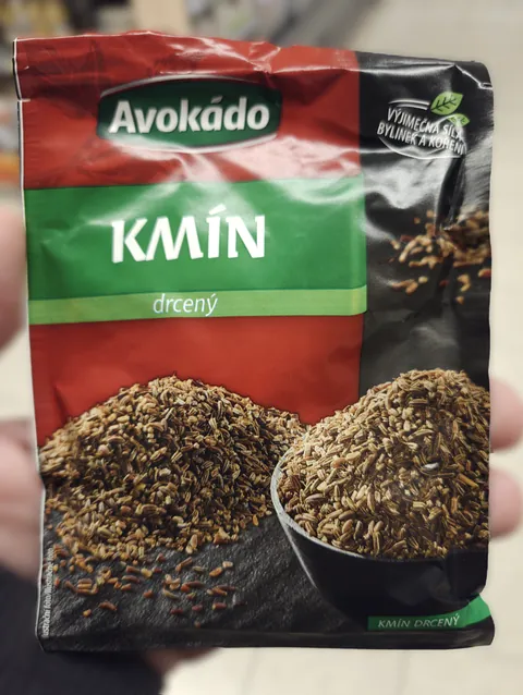 Kmín drcený Avokádo