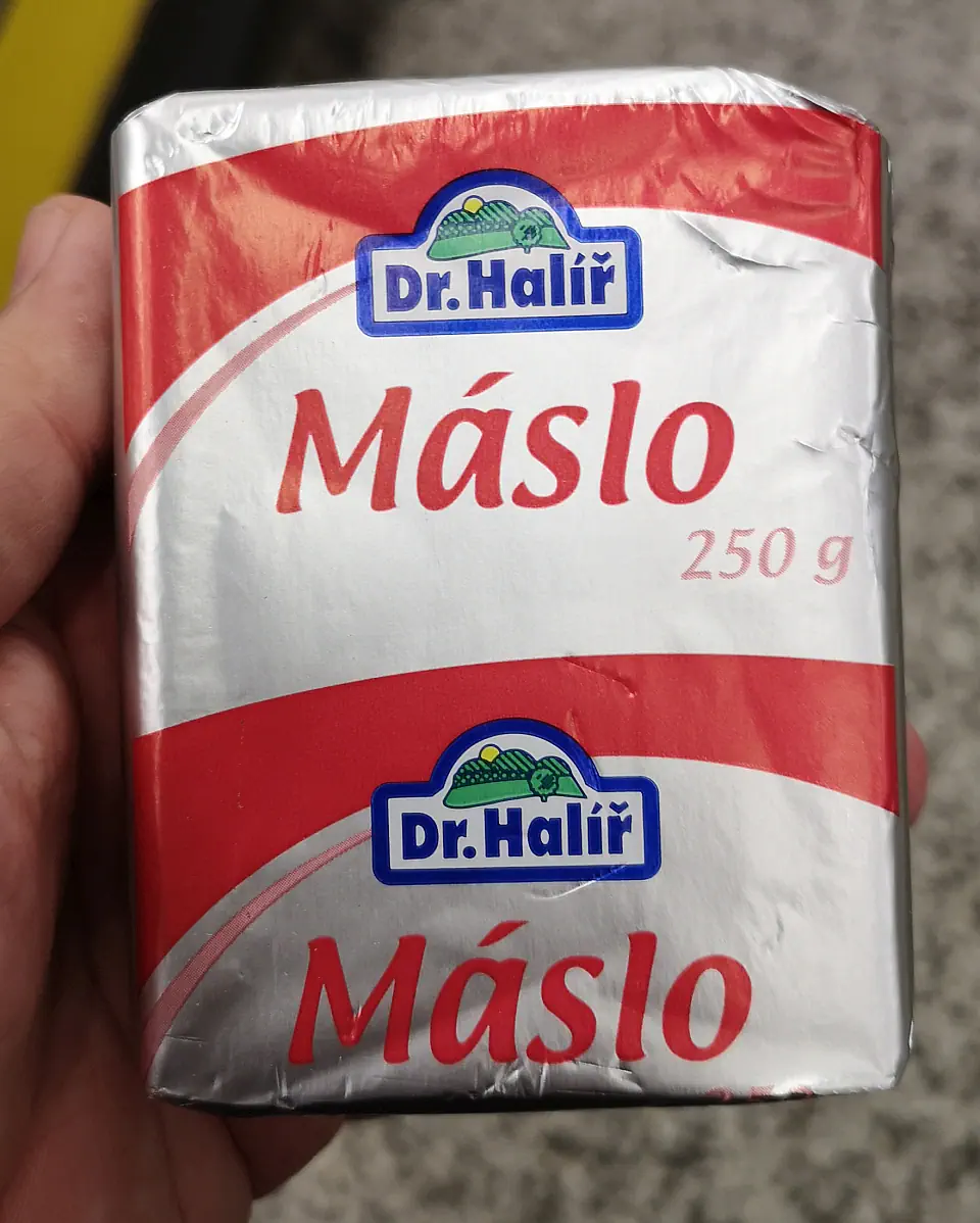 Dr. Halíř máslo