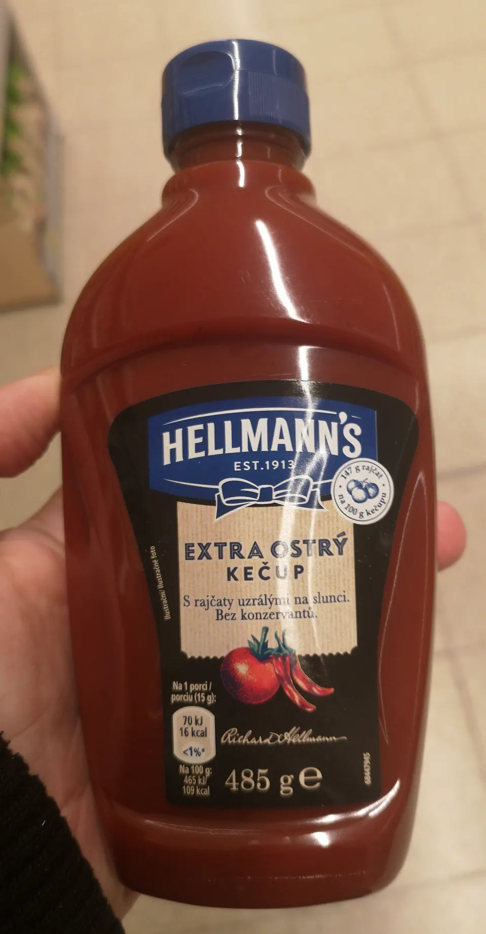 Hellmann's Kečup ostrý