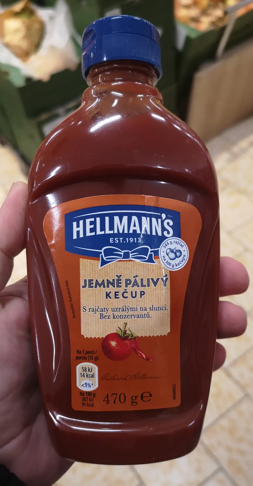 Hellmann's Jemmě pálivý kečup