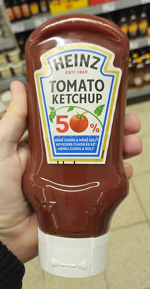 Heinz Rajčatový kečup 50%