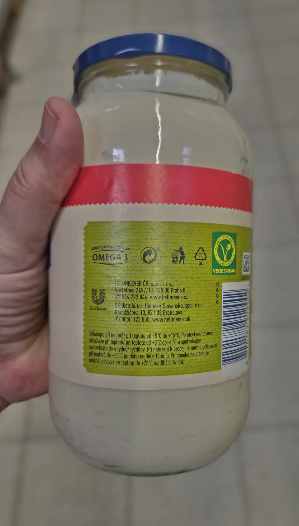Hellmann's tatarská omáčka Hellmann's tatarská omáčka