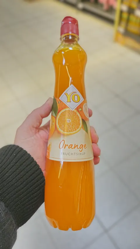 Yo Ovocný sirup z pomeranče