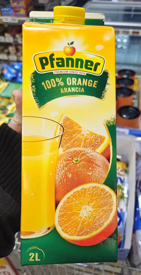 Pfanner 100% Pomerančová šťáva